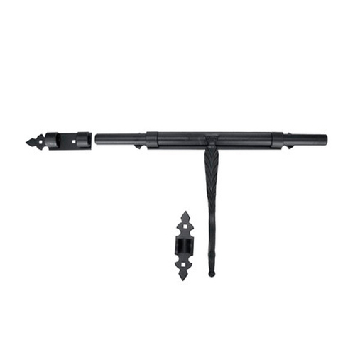 Pasadores y cerrojos de forja - Cerrojo Forjado 73290 400 mm Negro