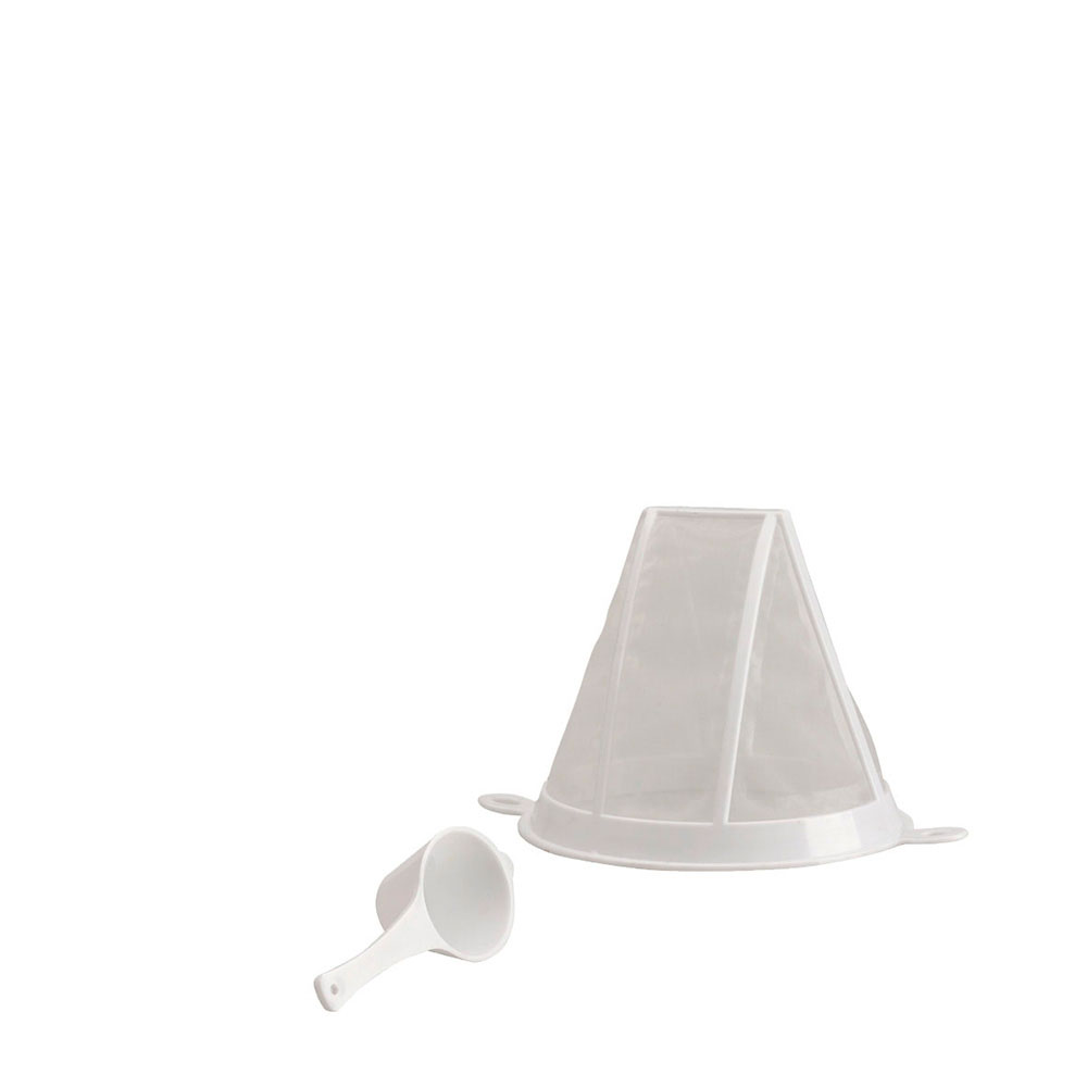 Filtro Café+Cuchara Plástico 12,5 cm