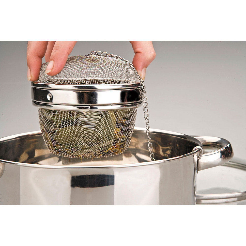 Bola de malla para especias 10 cm