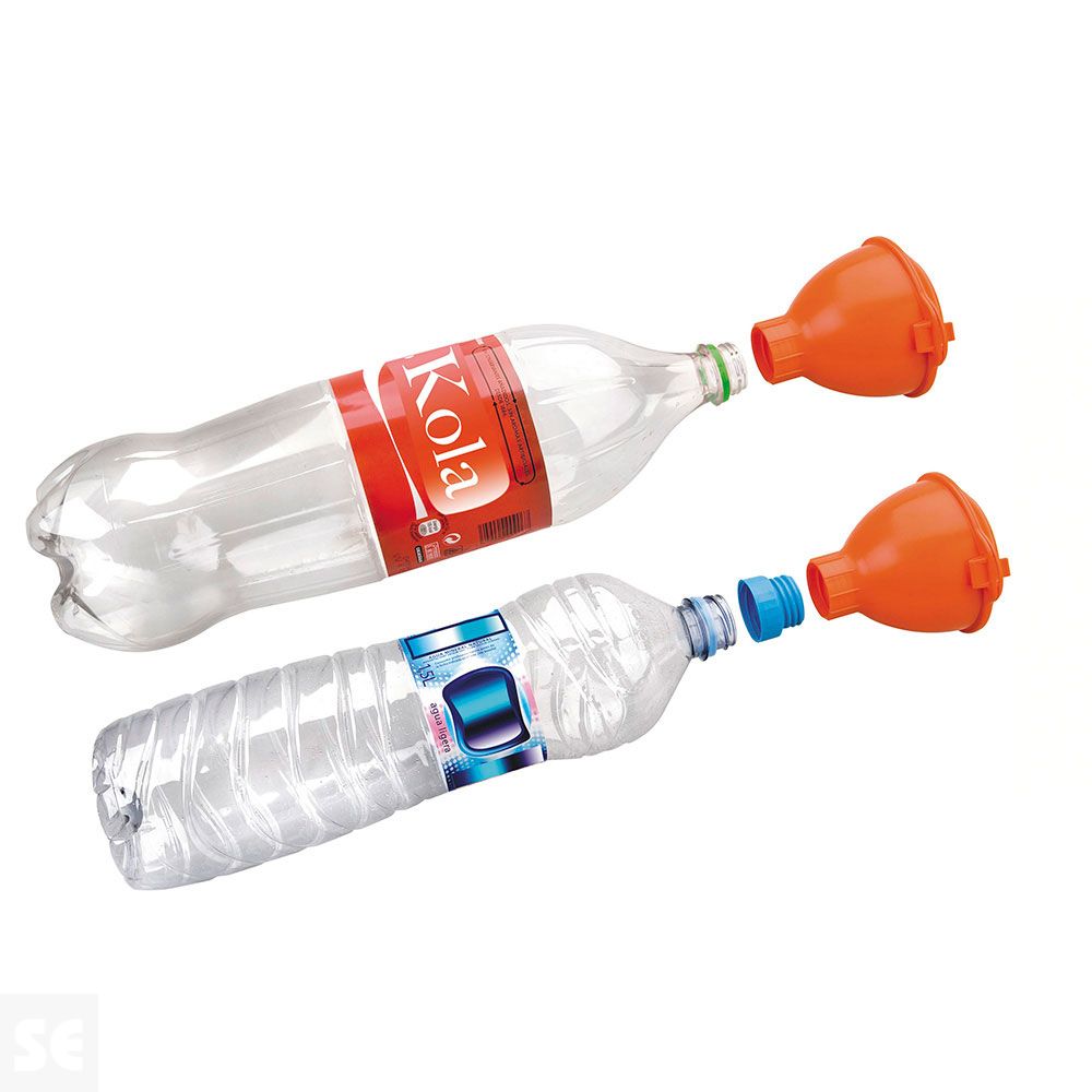 Embudo para reciclaje de aceite doméstico