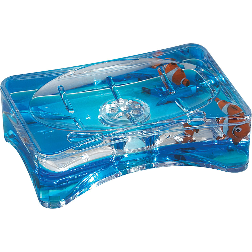 Jabonera G-Pyxis Blanco Azul