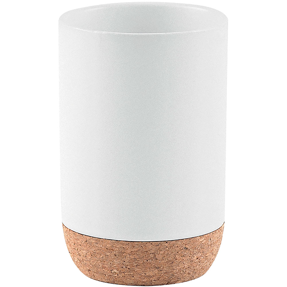 Portacepillos Llary Ceramica Blanco