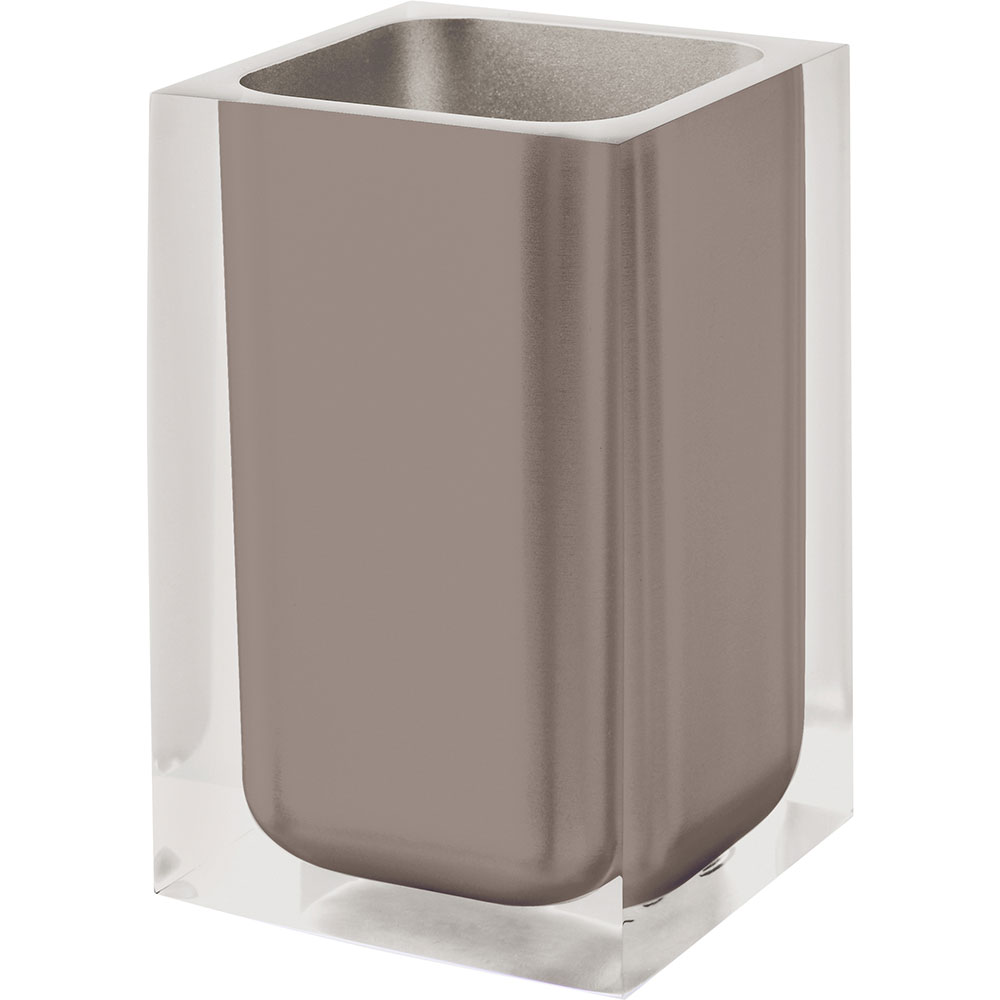 Porta Cepillos Rainbow Resina Tortola