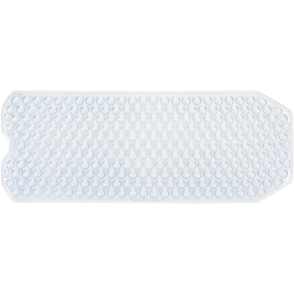 Alfombra Baño Antideslizante 104x40 Transparente