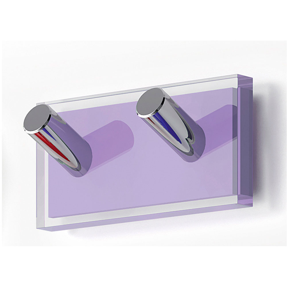 Percha Rainbow Resina Trans/Lila