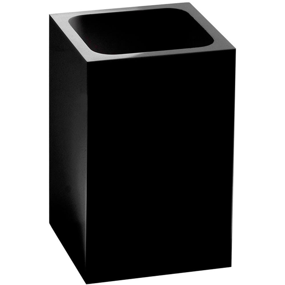 Portacepillos G-Sofia Negro Opaco