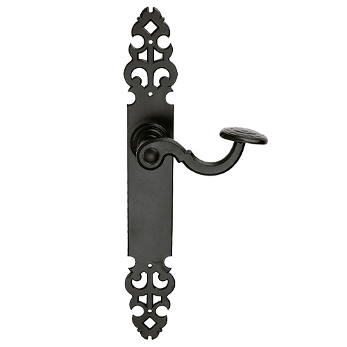 Manivelas de forja - Juego Manivelas con Placa 804/900 330x50 mm Negro