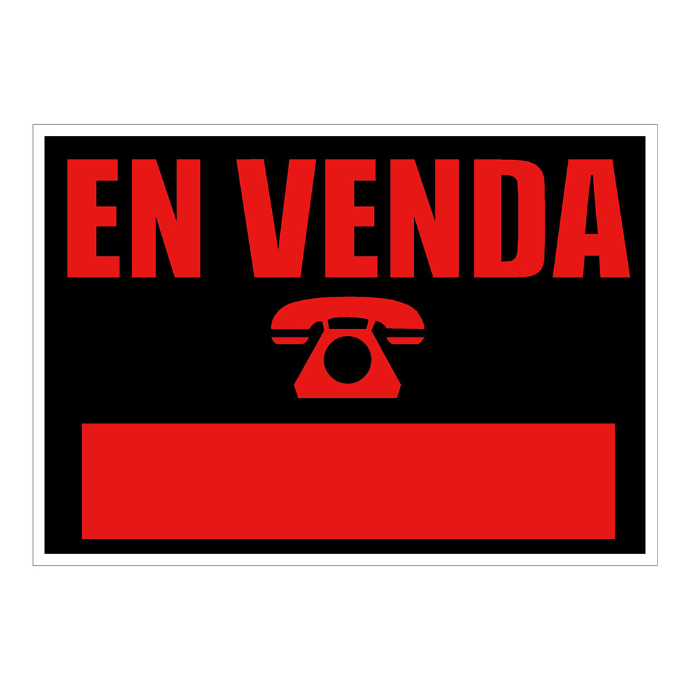 Cartel Plastico En Vendaref. 210 350x250 Cm.