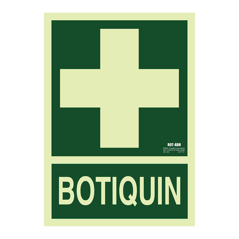 Señal Botiquin 21x30 Ref. 147-L