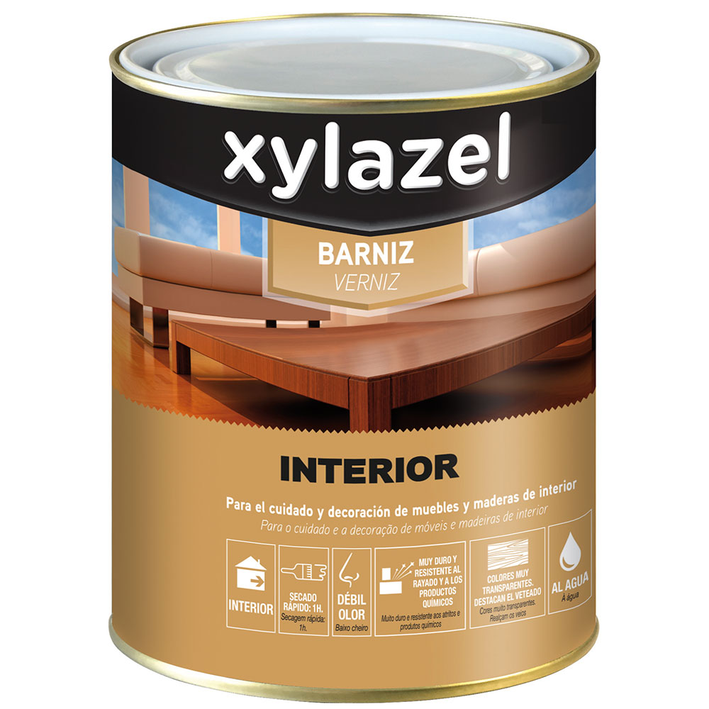 Xylazel Barniz Interior Brillante Incoloro 750