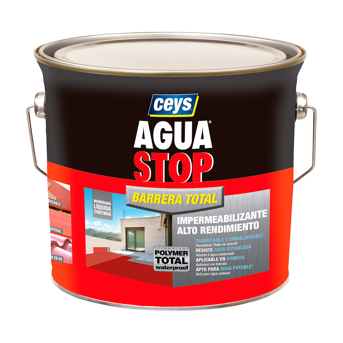 Agua Stop Barrera Total 4Kg Rojo