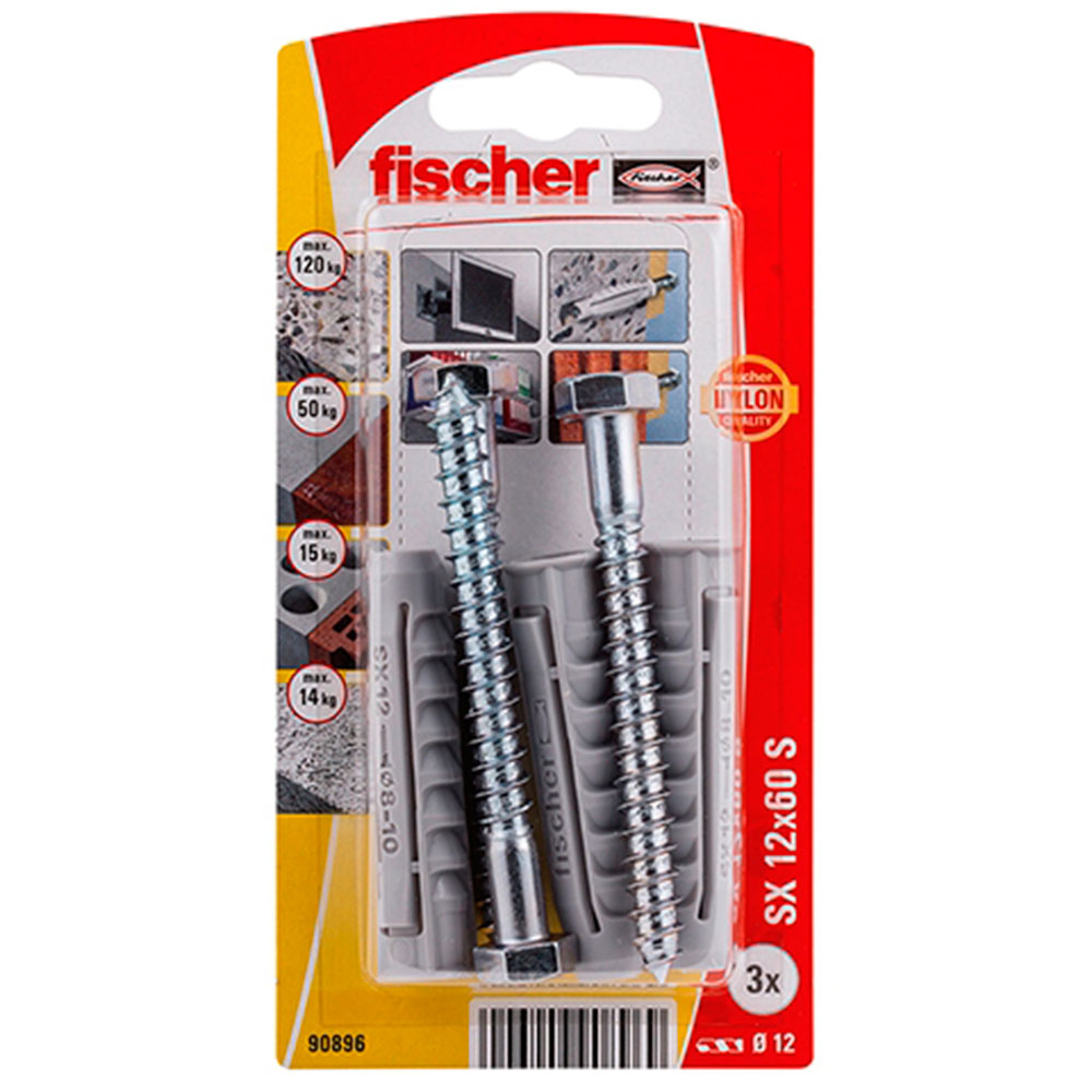 Tacos Y Tornillos Sx 12x60 Sk (3U.) 90896