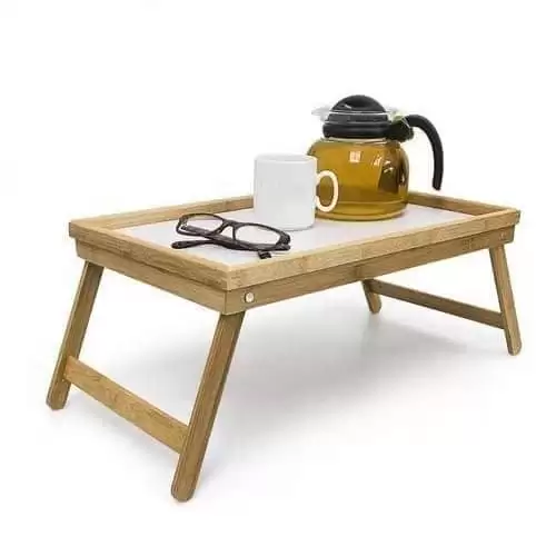 Bandeja De Madera Para Desayunos Plegable 50 X 30 Cm