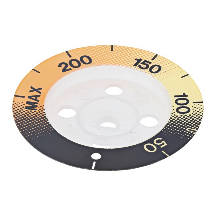 placa indice, termostato