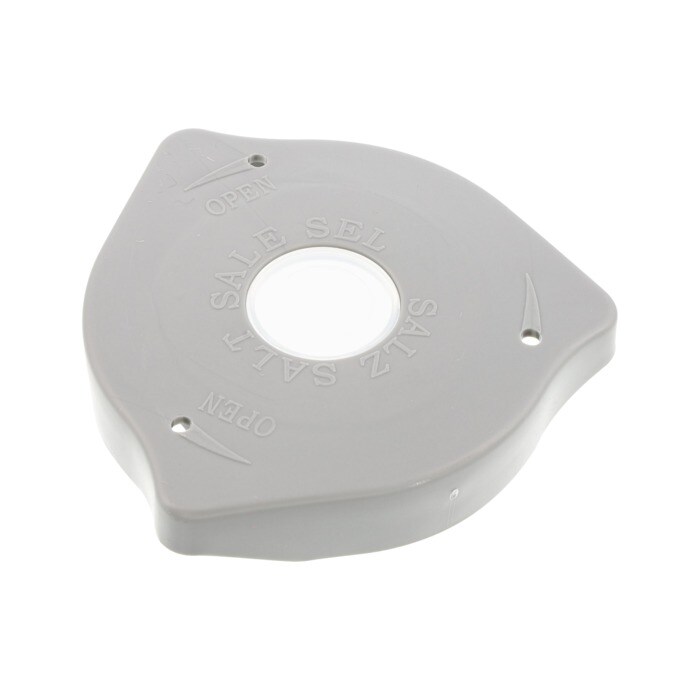 descalcificador, tapa, conjunto