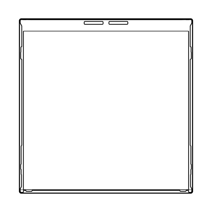 vitroceramica con marco,blanco,596x600mm