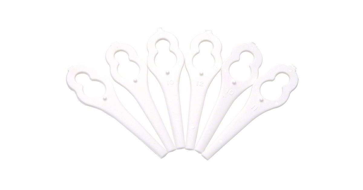 Accesorios para cortacésped de hilo BOSCH Cuchillas de plástico blancas F016800177