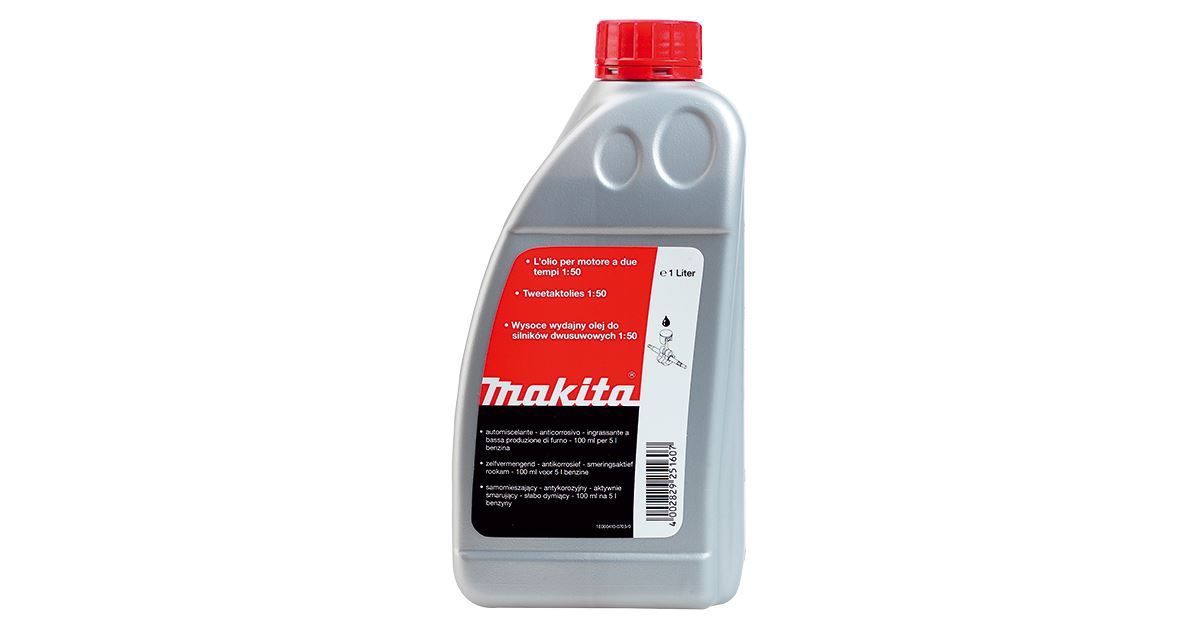 Aceite de motor MAKITA Makita 2 tiempos 1:50, 1000 ml alt Dolmar980008107 980008607