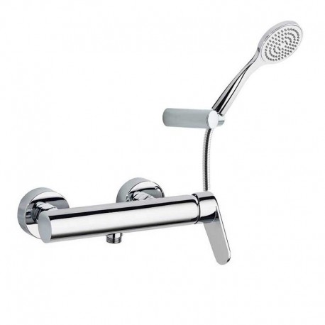 Grifo monomando de ducha 3608 con equipo de ducha T1 - ramonsoler