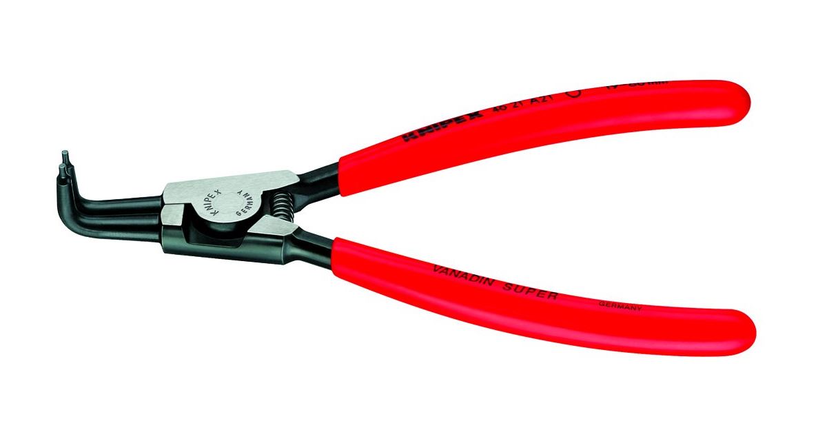 Alicates para anillos de retención KNIPEX 4621A31
