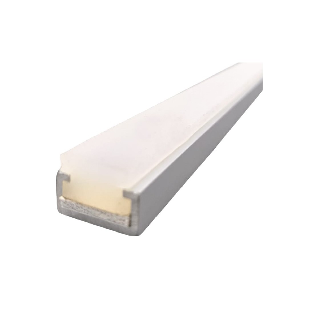 Almohadilla doble Gel perfil aluminio 520x23x17mm Envasadora vacío HVC-510 versión 3 partes