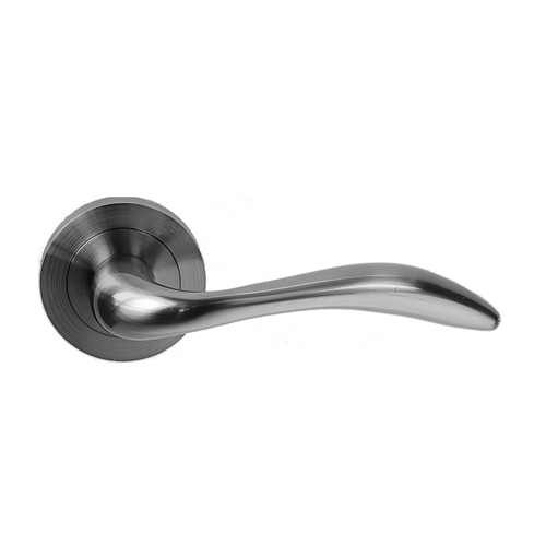 Manivelas con roseta - Juego Manivelas con Roseta Victu Aluminio Níquel Satindo