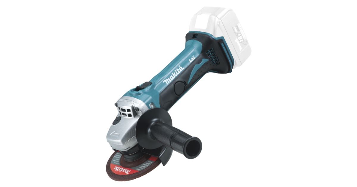 Amoladora angular inalámbrica Makita 115mm Li-ion LXT 18V sin batería DGA452Z