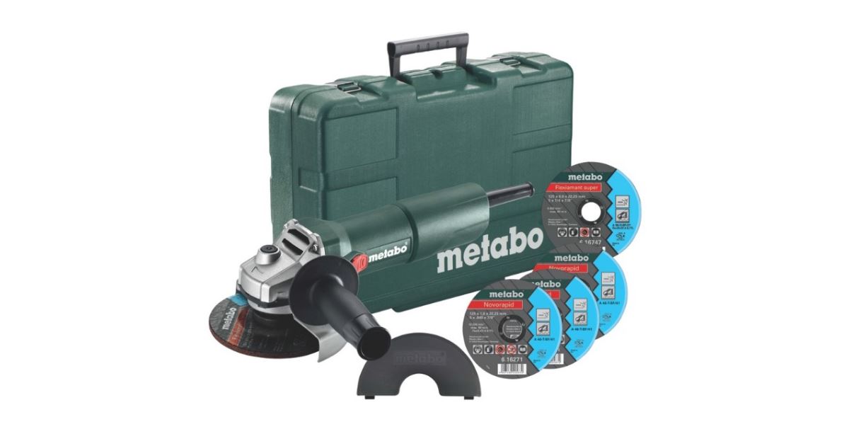 Amoladora angular Metabo W 750-125 - juego 603605680