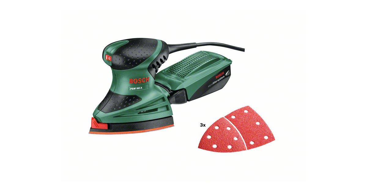 Amoladora múltiple BOSCH PSM 160 A 0603377000