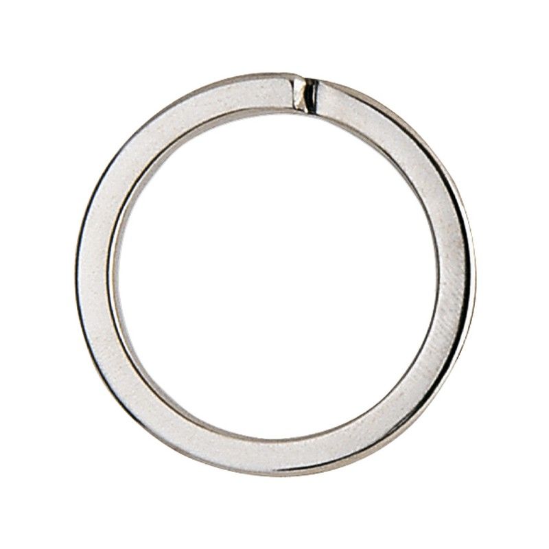 Llavero Plano Acero Niquelado.26X33 2906C26X33