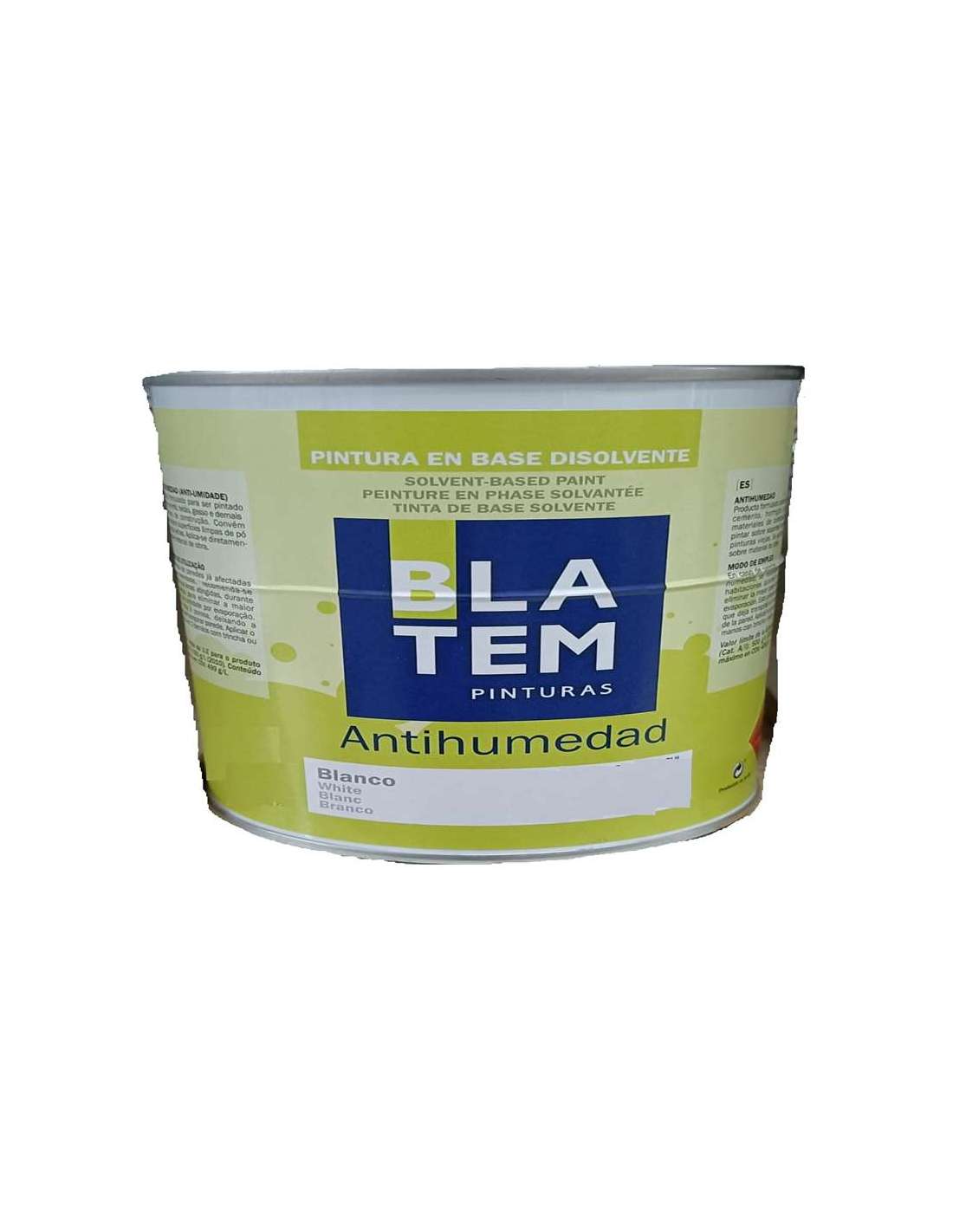 Pintura Antihumedad Blanca 4 litros BLATEM