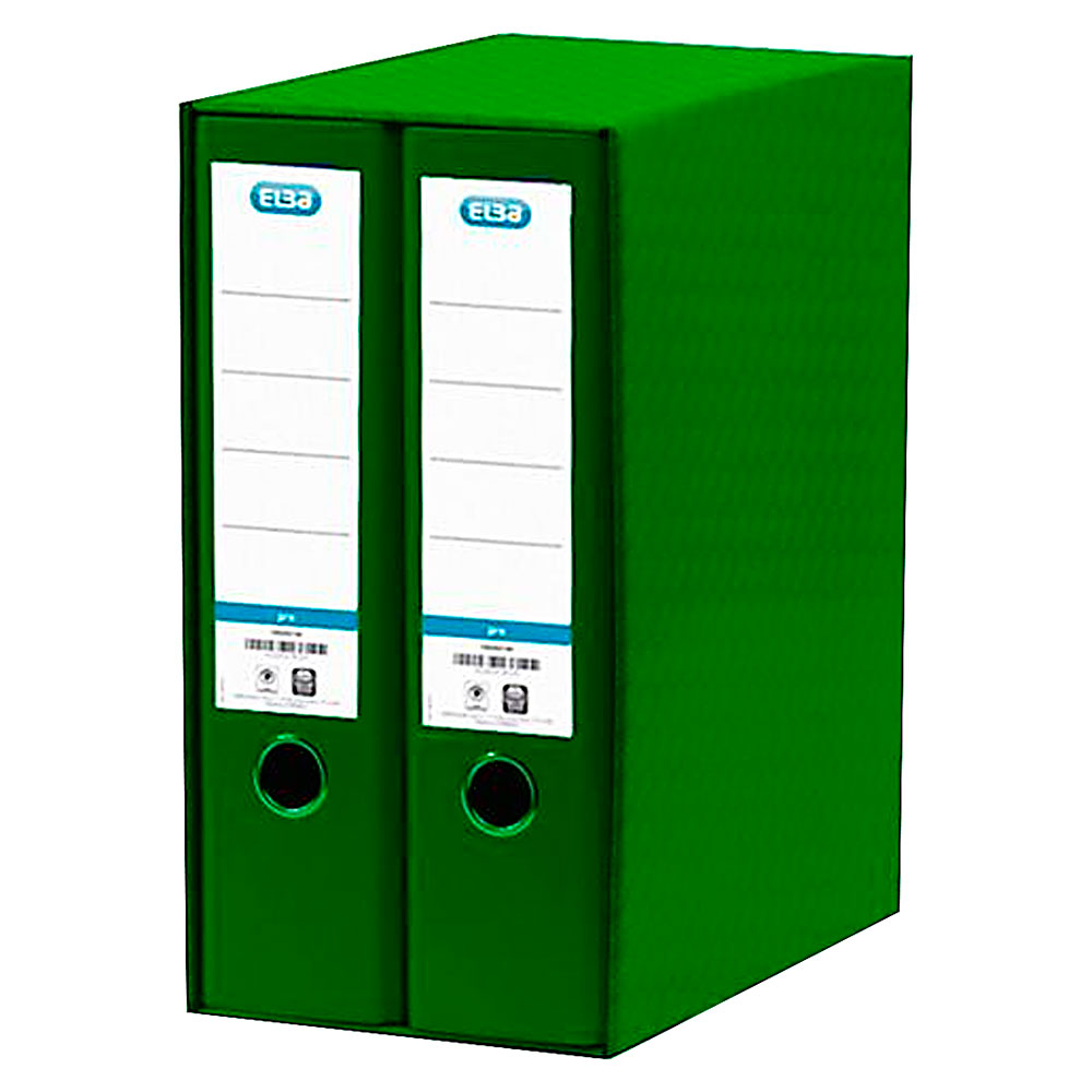 Box 2 Archivadores Color A4 Verde