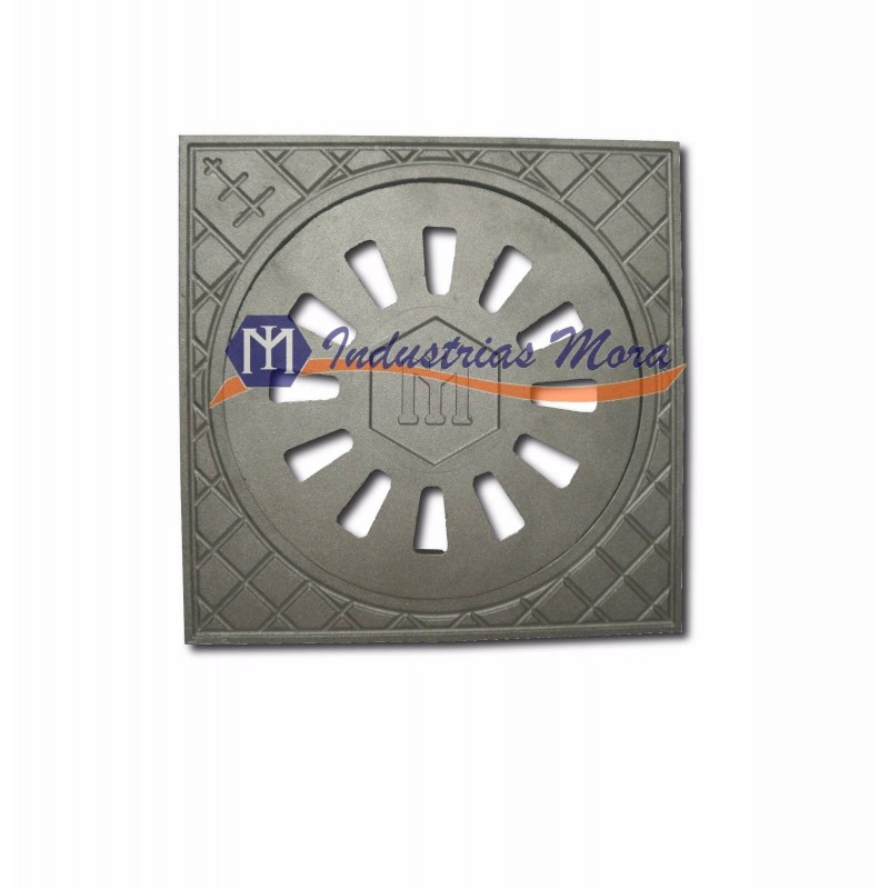 ARQUETA METÁLICA PARA PICA 210X210MM INDUSTRIAS MORA