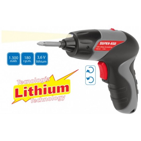 Atornillador a batería - SUPER EGO