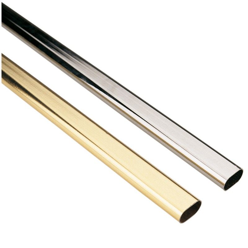 Barra Armario Oval 25X15. 2Mts. Latonada 706C2L Ehl