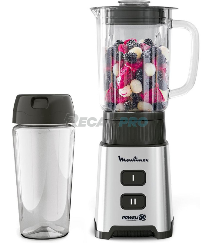 BATIDORA DE VASO INDIVIDUAL MOULINEX PULSEO LM17GD LM17GD10