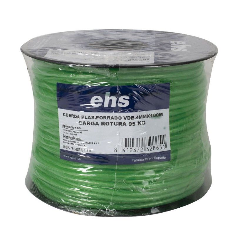 Cuerda Plas.Forrado Bl.4Mmx100M Ehs 7665C117 Ehs