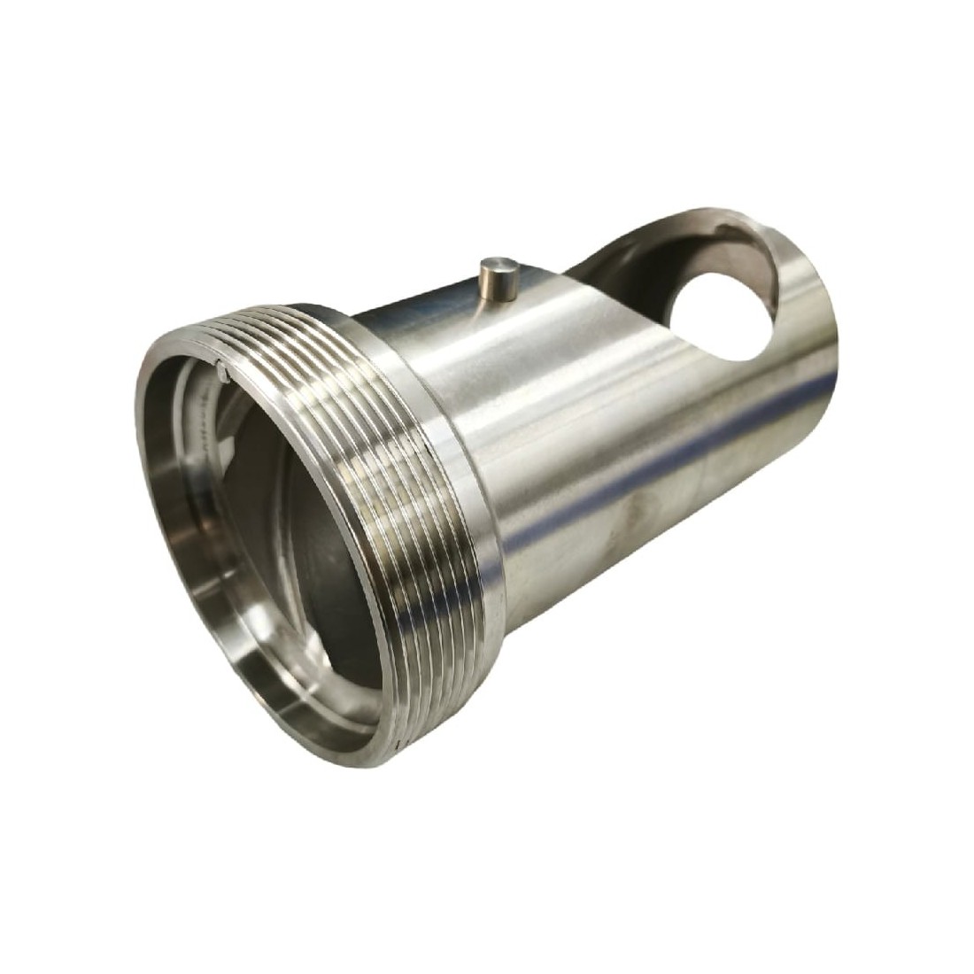 Boca Acero Inoxidable Picadora P-32 Rosca 116mm Enterprise Braher 45029-1