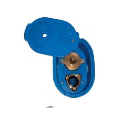 Boca de riego ovalada tipo Barcelona