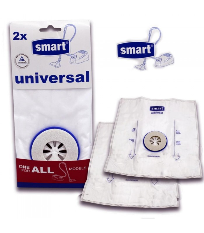 BOLSAS PARA ASPIRADORES UNIVERSALES PACK DE 2 BOLSAS F-20000