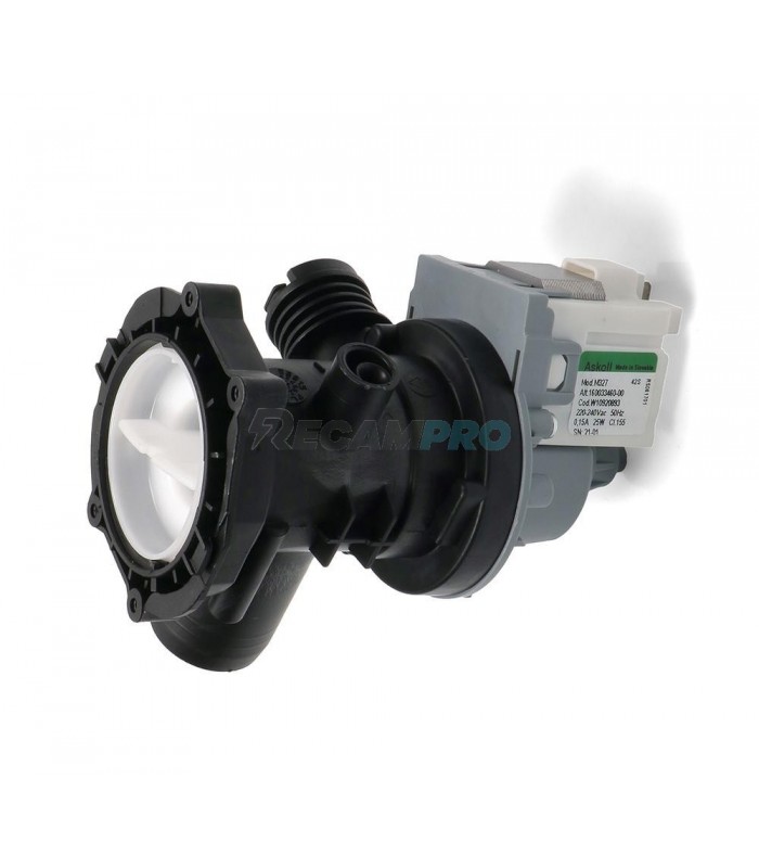 BOMBA DESAGUE LAVADORA WHIRLPOOL, INDESIT 488000517420