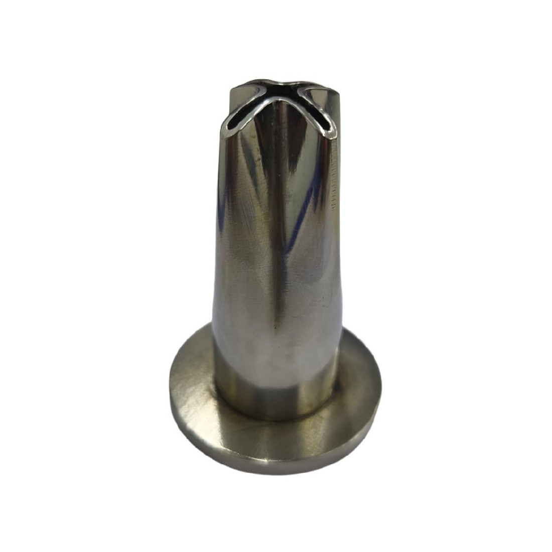 Boquilla anilla churros interior Ø20mm exterior Ø39mm H58mm acero inoxidable AISI-304