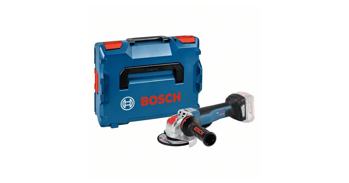 BOSCH Amoladora angular inalámbrica GWX 18V-10 PC 06017B0700