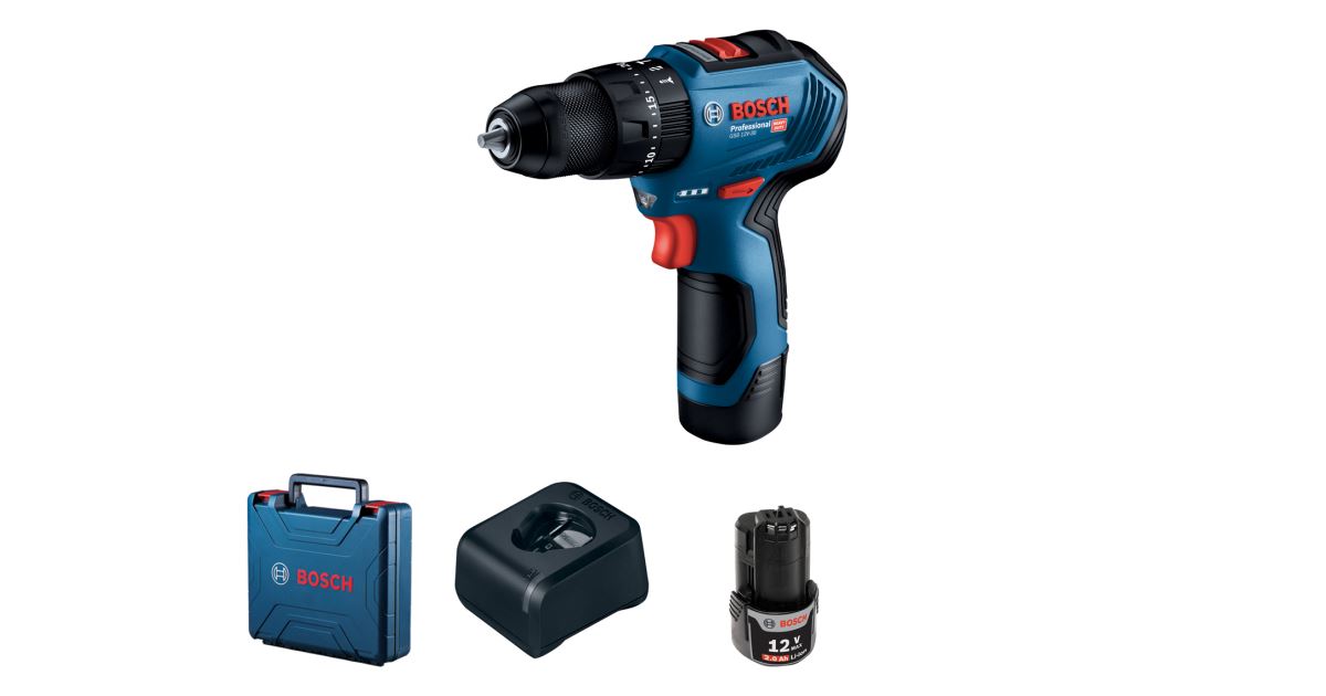 Bosch Atornillador combinado a batería GSB 12V-30 06019G9100