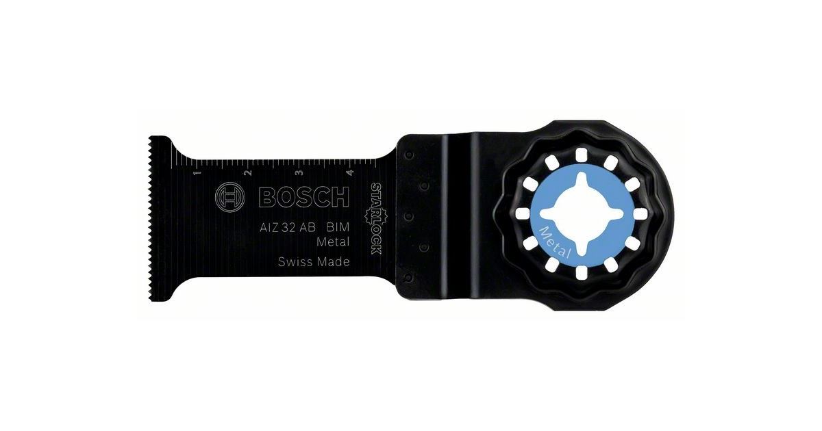 BOSCH BIM Hoja de sierra de inmersión AIZ 32 AB Metal 32 x 50 mm 2608661905