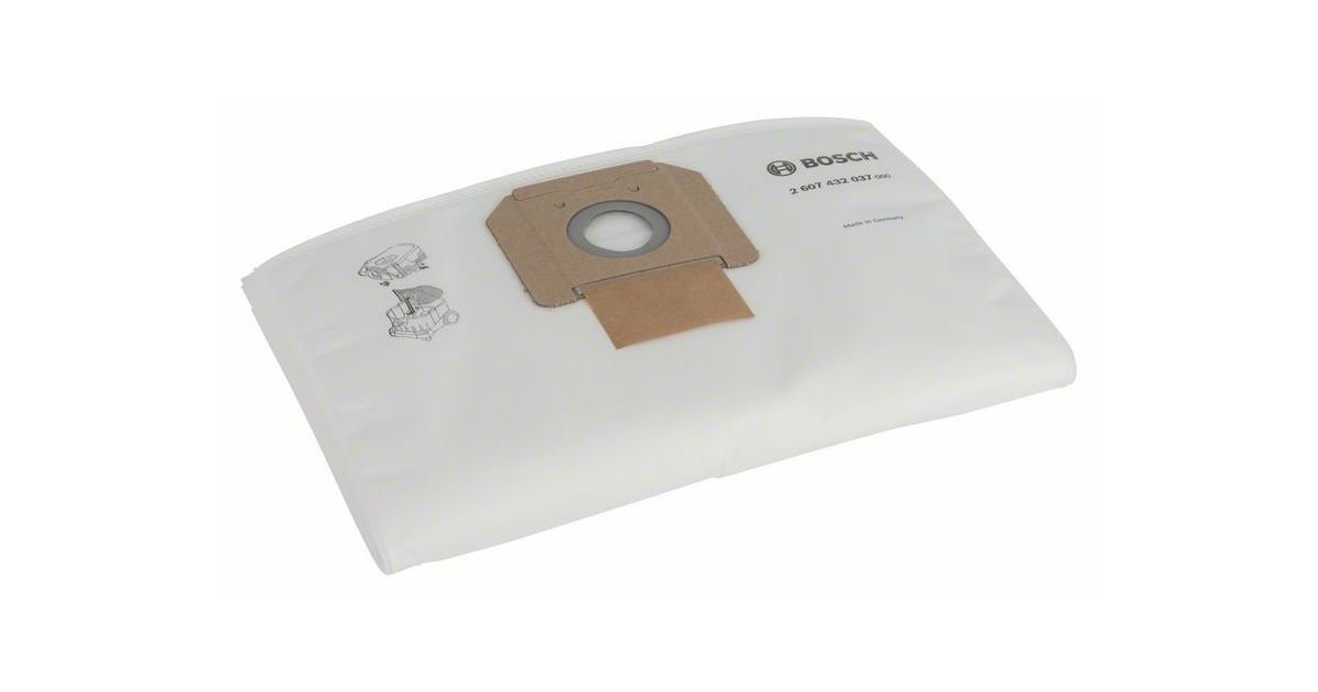 BOSCH Bolsa filtro polar para GAS 35 (5 uds) 2607432037