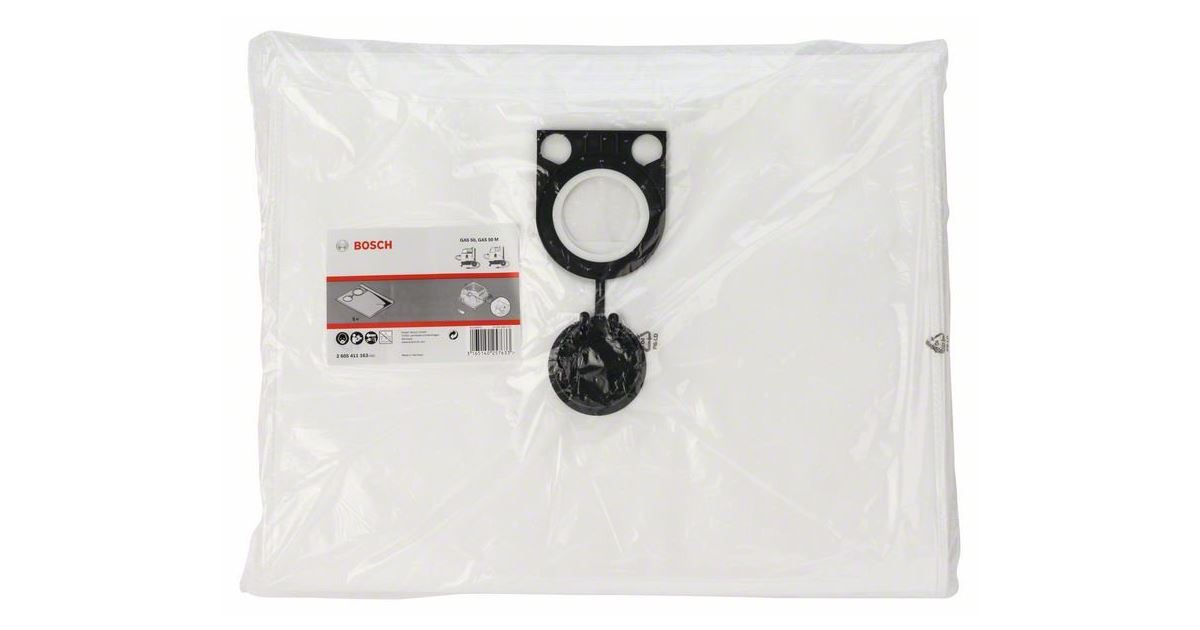 BOSCH Bolsas de papel GAS 50 (5 uds) 2605411163
