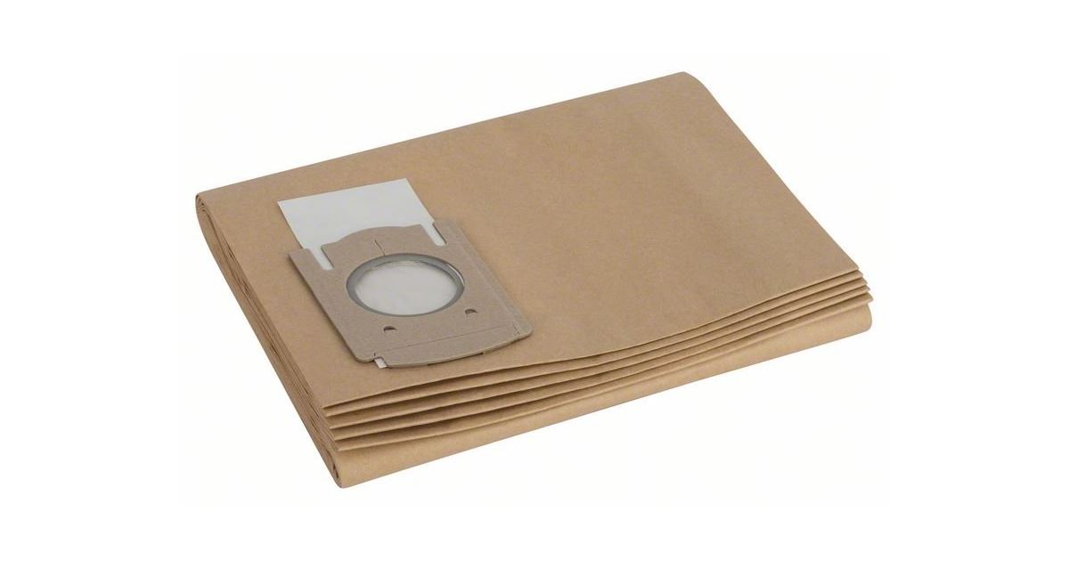 BOSCH Bolsas filtro de papel GAS12-50f/rf (5 uds) 2605411062