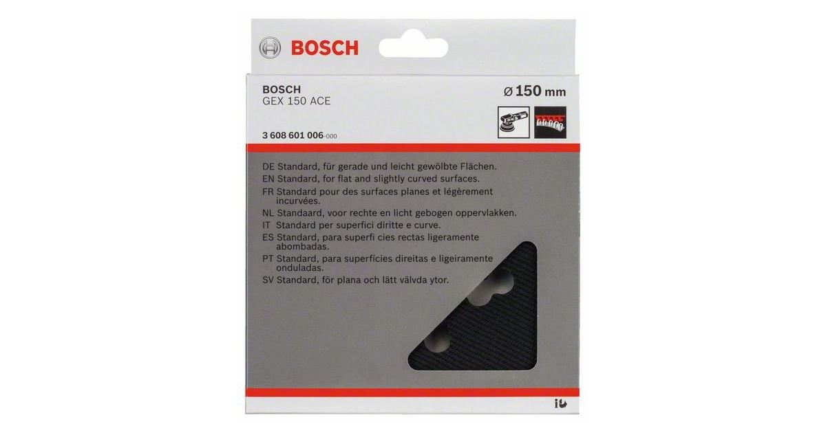 BOSCH Discos abrasivos duros, 150 mm 2608601116