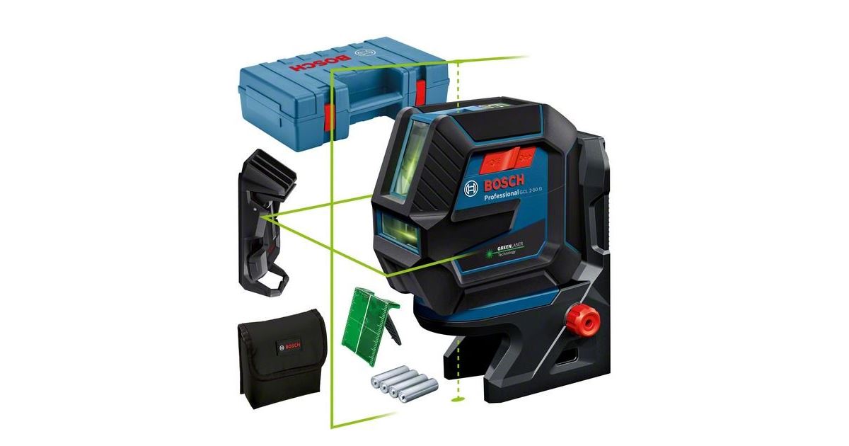 Bosch GCL 2-50 G Láser combinado 0601066M00